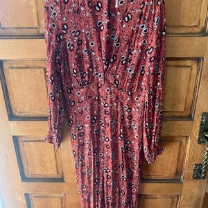 free People Patterned Women's Dress